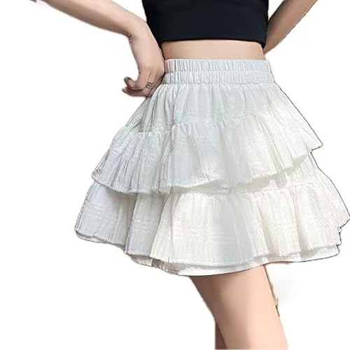 新品未使用 ACLENT Frill mini skirt ホワイト COLLUSION lace frill mini skirt in white | ASOS