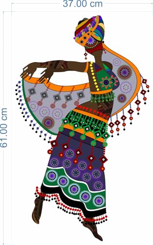 Image of Rangoli Vinyl Wall Sticker Self-Adhesive Wall Decor for Home, Office, Bedroom, and Living Room Decor Easy to Apply & Peel. Parent 5, Design-8