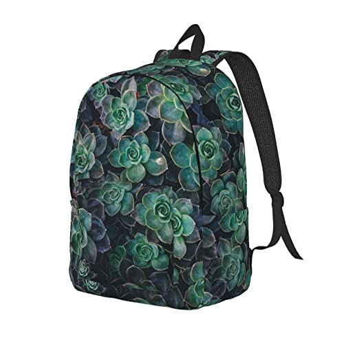 Sac à dos ordinateur portable et voyage vert grand volume taille S décontracté