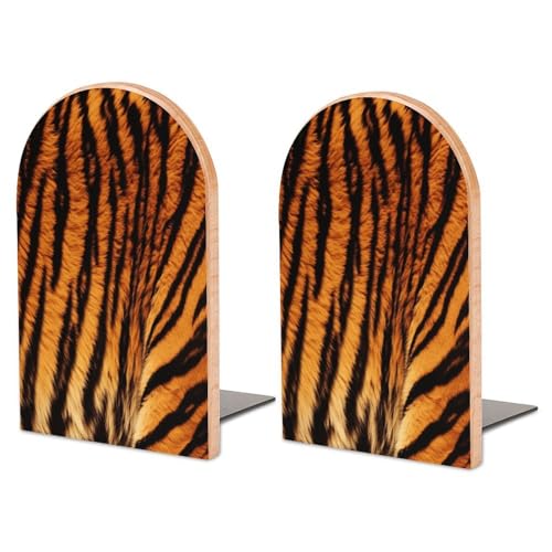 Sujetalibros de madera universal para solucionar la caída de libros pesados 2