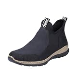 Rieker Damen Kurzstiefel N3275-00 schwarz Gr. 39