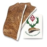 HERKUNFT: Die Geweihe stammen aus europäischen Wäldern. Einmal jährlich werden diese von Rot- und Damwild abgeworfen. Diese Hunde Geweihe werden von Hand gesammelt, sortiert, gereinigt und zu den richtigen Größen zurechtgeschnitten.