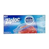 Ziploc Food Storage Freezer Bags Large, Grip 'n Seal Technology, 50ct 3 Pack Bundle (150 Count...