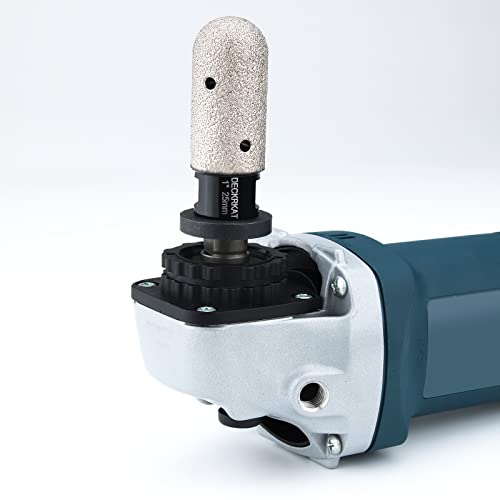 Diamond Finger Milling Bits Ball End, 1 Inch 25Mm Dia Dry Core Drill Bit With 5/8-11 Thread For Enlarging And Shaping Holes In Porcelain Tile Ceramic Marble Stone Granite Counter Sink #TOP4