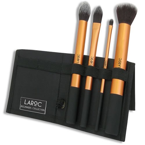 LaRoc ® Kit De Maquillaje Para Cepillos De Maquillaje De 4 Piezas