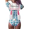 Littleforbig Strampler aus Baumwolle, Einteiler, Pyjama – Mad Tea Party Onesie – Bild 3