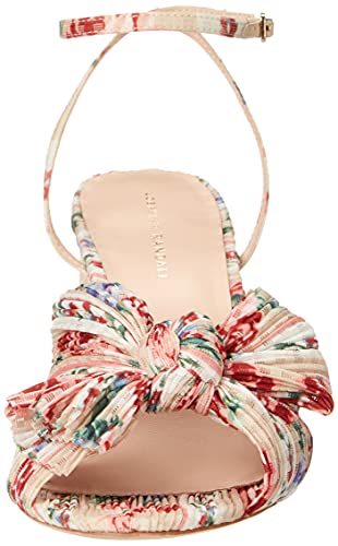 Image of Loeffler Randall Women's Camellia Pleated Bow Heel with Ankle Strap