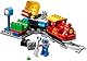 LEGO DUPLO Dampfeisenbahn, Eisenbahn-Spielzeug aus LEGO Steinen mit Tierfigur, Zug-Spielzeug für Jungen und Mädchen, mit Licht & Geräuschen sowie Push-&-Go-Motor, Geschenk für Kinder ab 2 Jahren 10874
