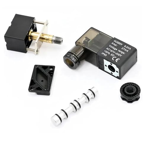 Válvula de control direccional de aire de 3 vías modelo 3V210-08 y 12V 7