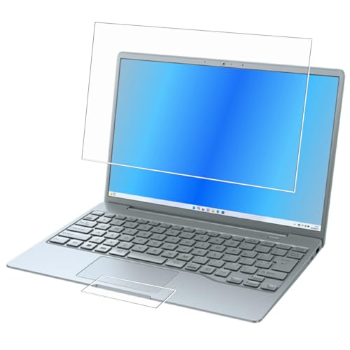 [2���g(���+�^�b�`�p�b�h)] ClearView Fujitsu FMV LIFEBOOK CH75/H3 WC1/H3 2023�N11�����f�� 13.3�C���`�p �t�� �ی� �t�B���� ������ ���ׂ��� �R�� �R�E�C���X �^�C�v ��ʃt�B���� ���{��