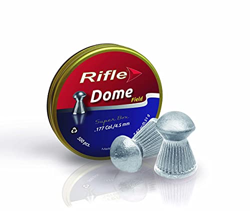 Airgun PELLETS RIFLE Brand 177 Cal Field Dome 7.87 gr (500 ct)