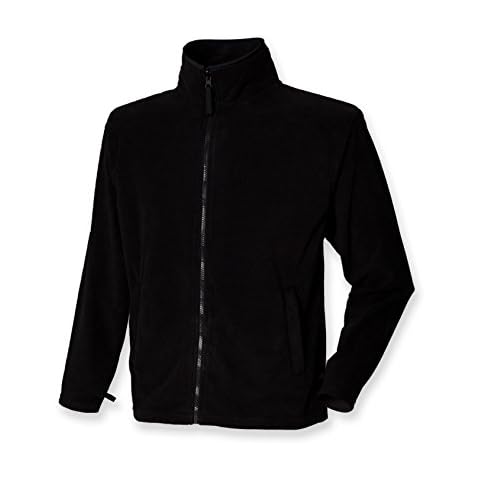 Henbury micro fleece jacket black S Cover