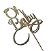 Oh Baby Cake Topper - Smash Cake Topper, New Baby For Photo Booth Props, Glitter Cake Decorating Supplies, Baby Shower Favors For Gold Cake Topper, Oh Baby Sign (Oh Baby)