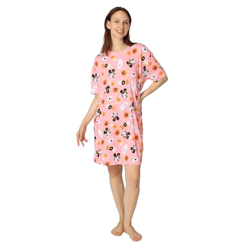 Disney Women's Nightgown, Pajamas for Adults, Soft & Comfortable Nightwear & Lounge Dress, XL