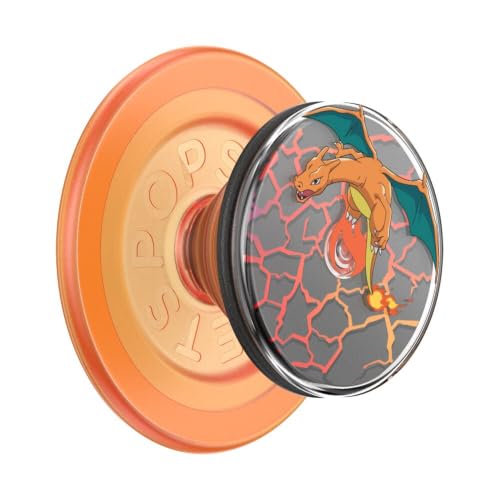 Image of PopSockets Phone Grip for MagSafe, Magnetic Holder- Charizard Flight