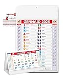 Calendario Triangolare da Tavolo 19 x 14 cm 1 pezzo Il Calendario Triangolare da Tavolo è un pratico strumento di pianificazione progettato per essere posizionato comodamente su scrivanie o superfici di lavoro. Questo tipo di calendario ha una struttura unica a forma di triangolo, che consente di visualizzare facilmente il mese in corso e le scadenze importanti. Grazie al suo design compatto e stabile, il Calendario Triangolare da Tavolo è ideale per chi ha bisogno di un calendario sempre vis
