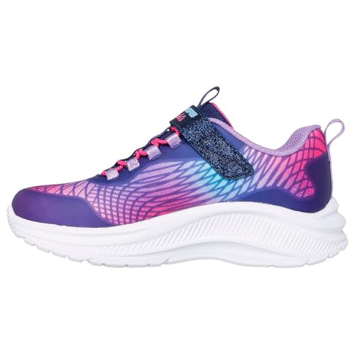 Skechers Bambina S-Lights: Rainbow Cruisers - Rainbow Reflectin Sneaker In Blu Navy Blue , Taglia 36 - 3