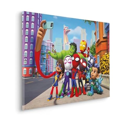 Komar Spidey Selfie Stretcher Frame for Kids Cover