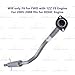 Northeastern Exhaust | Stainless Steel Exhaust Resonator Pipe Compatible for Pontiac Vibe 2005-2008 1.8L | Free Bolts & Nuts, Hangers, Gasket and Clamp Included | Automotive Replacement Part