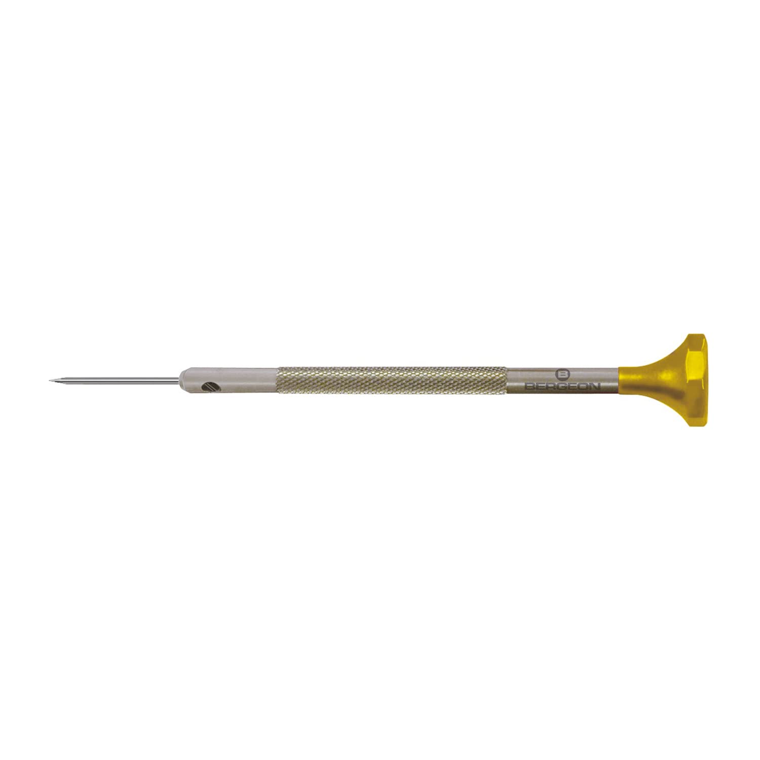 Tournevis Bergeon 30081-AT-080 inox 0,8 mm avec 2 lames de rechange