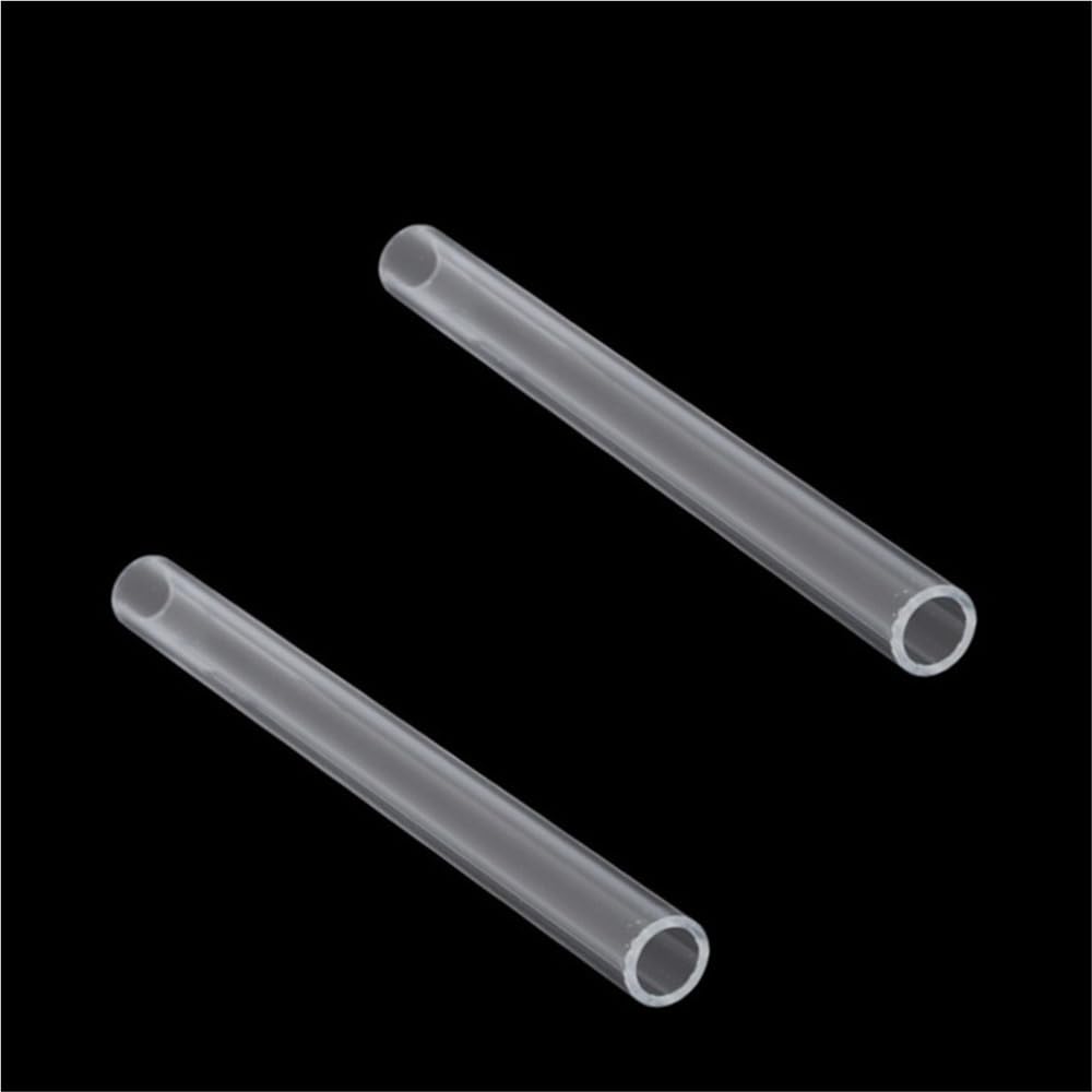 PMMA Hollow Pipe 2Pcs Transparent Acrylic Tube Fish Tank Aquarium, Water Supply Pipe 20/50cm for Garden Irrigation(90MM*20CM)