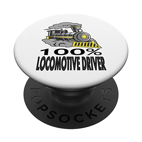 Guía de tren camiseta mi locomotora mis reglas idea de regalo PopSockets PopGrip Intercambiable