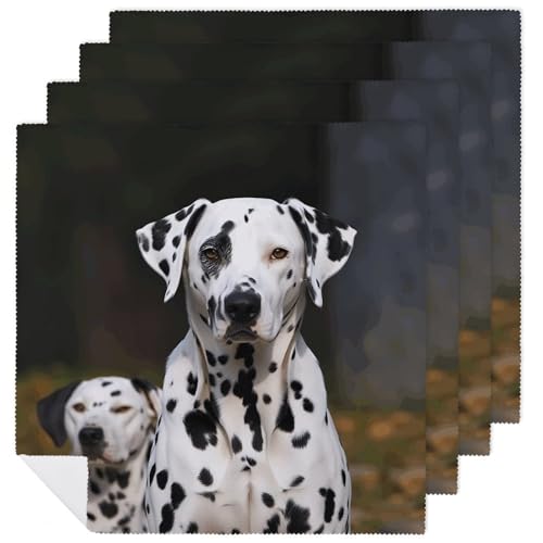 Servilletas de Tela Dalmatian Dog Paquete 6 miniatura 1