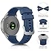 4Pack Silicone Watch Band Compatible with Garmin Venu 4 41mm/Venu 3S / Venu 2S / Garmin Vivoactive 4S /Vivomove 3S, 18mm Soft Replacement Wristband Strap for Garmin Forerunner 255s/265S (4Pack A)