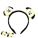 Women's BTS Headband Bangtan Plush Hair Bands Headbands Cartoon Headwear BT21 Line Friends 3D Plush Headband for Women and Girls Best Gift for The Army (dog)