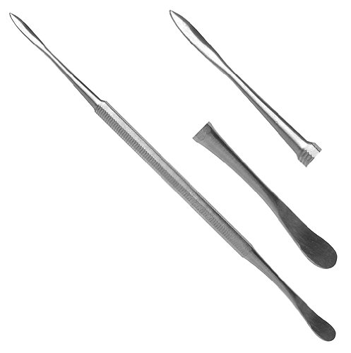 Nagelreiniger+ Nagelhautschieber in EINEM- als Maniküreinstrument- ca. 17cm lang- rostfreier Edelstahl