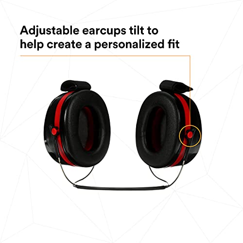 Image of 3M PELTOR Hearing Protection Optime 105 Earmuffs, E-A-Rfit Compatible, Assembly, Sanding, Grinding