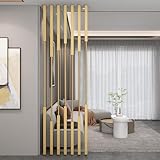 【Poteau de séparation de pièce】 : Les colonnes de séparation de pièce polyvalentes peuvent séparer une pièce du plafond au sol et peuvent être utilisées dans la salle à manger, le salon, le bureau, le balcon, le coin détente et le dressing.