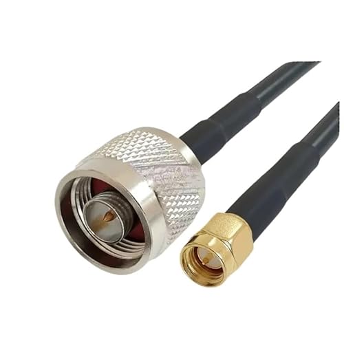 RG58 �P�[�u�� N �I�X - RP/SMA �I�X ���X �A�_�v�^ WI/*FI an*/�A���e�i�����R�[�h RG-58U 50 �I�[�� R*/F �����s�O�e�[�� �P�[�u��(NM-SMAM,10m)