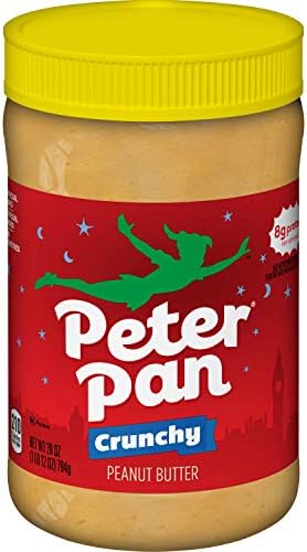 Peter Pan Crunchy Peanut Butter, 16.3 Oz, Pack of 12