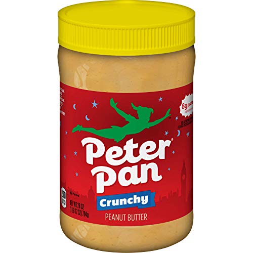 Peter Pan Crunchy Peanut Butter, 16.3 Oz, Pack of 12