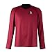 Produktbild Zhangjianwangluokeji Rot Kirk Hemd Uniform Cosplay Kostüm (Rot, M)