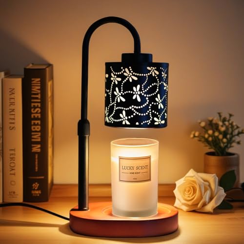 Dragonfly Candle Warmer Lamp with Timer