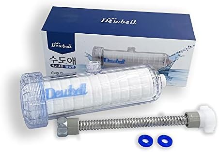 DEWBELL F15 Water Filter system for WASH BASIN/KITCHEN SINK (ECONOMY TYPE) / Water Filter/Removes rust and Harmful substances | Made in Korea