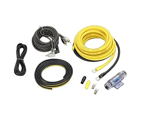 GROUND ZERO GZPK-10XLC-II 10mm² Carhifi zestaw kabli zasilających do wzmacniacza / subwoofera