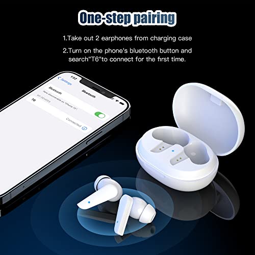 Bearwin Bluetooth Kopfhörer in Ear, Kopfhörer Kabellos mit Mikrofon, Bluetooth 5.1 Earbuds mit Noise Cancelling,Touch… - Image 4
