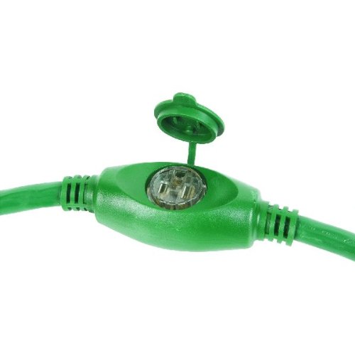 Multioutlet extensión cable 20'14/3 verde miniatura 3