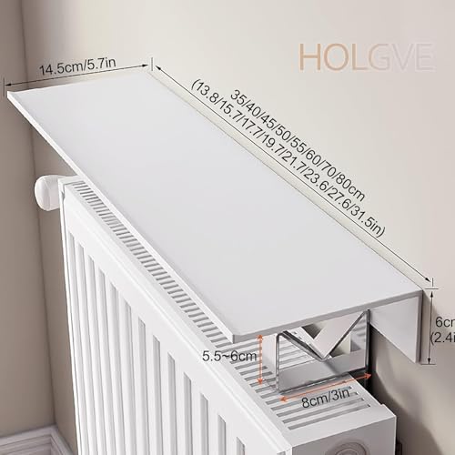 Cache-radiateur Blanc pour Optimiser l'Espace sans Percer Vos Murs - 3