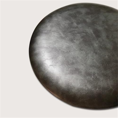 ponpfden Cuscino For Sedia Rotondo, Cuscino Di Seduta Rotondo In Pelle PU