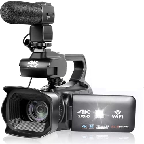 Caméra vidéo UHD 4k pour vlogger facilement sans rater vos cadrages
