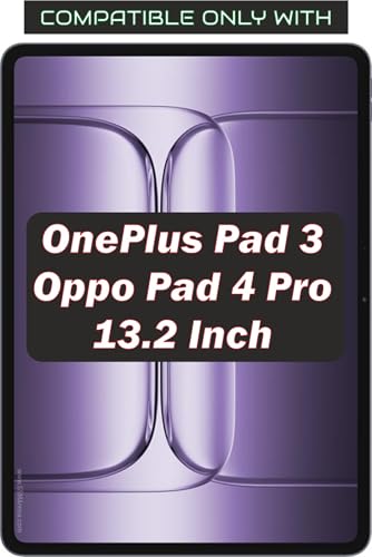 Image of Matte Screen Guard Compatible With OnePlus Pad 3 / OnePlus Pad3 (13.2 inch Inch Tablet) Flexible Anti Glare Matte Screenguard Not a Tempered Glass Screen Protector