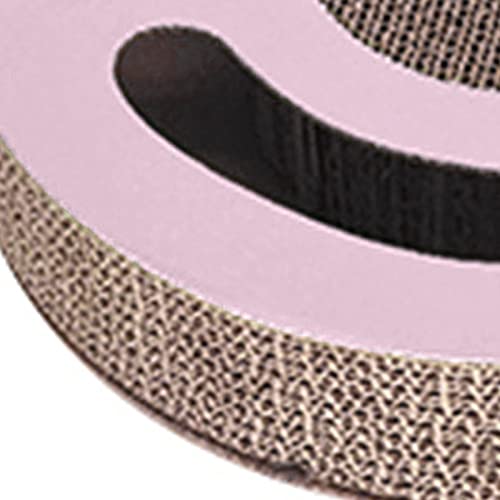 Brinquedo arranhador para gatos, brinquedo arranhador de gatinho ondulado espesso, interativo, redon