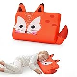 Ecofocet Kinderkissen Memory Foam, Schlummerkids Kissen, 46x27cm Tiere Kinderkissen, Kinderkopfkissen, Hautfreundlich Komfortkissen Kinder, Ergonomisches Kissen Kinder, fur 2-8 Jahre