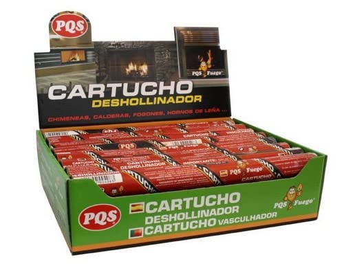 Cartucho deshollinador chimeneas calderas
