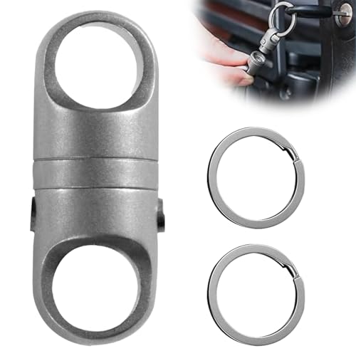 BONJUME Portachiavi, Portachiavi Magnetico Rimovibile Cercachiavi In ​​Titanio Con Doppia