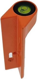 XMLEI light Portable Measuring Instrument, Special Horizontal Bubble for Tower Ruler, Handheld Fixed Right Angle 90 Degree Level, Adjustable Slope bar(red), l451